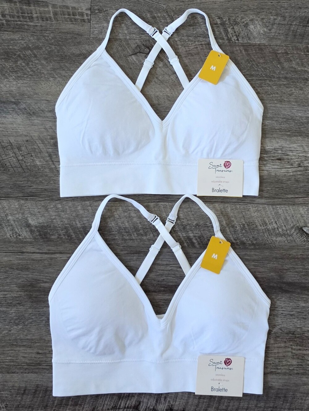 2 NWT Seamless Bralettes